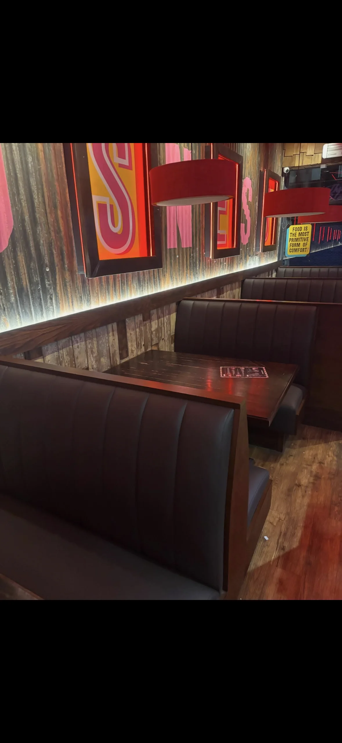 Commercial restaurant banquette seating by Joyce Upholstery
